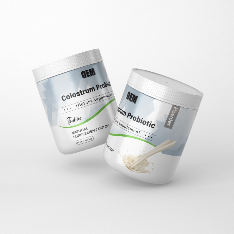 Supplements Bovine Colostrum Milk Powder with Mixed 500 Billons Probiotics for Gut Health and Boosts Immunity for Children