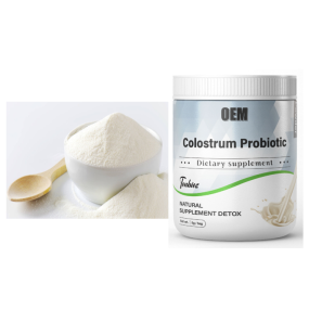 Supplements Bovine Colostrum Milk Powder with Mixed 500 Billons Probiotics for Gut Health and Boosts Immunity for Children