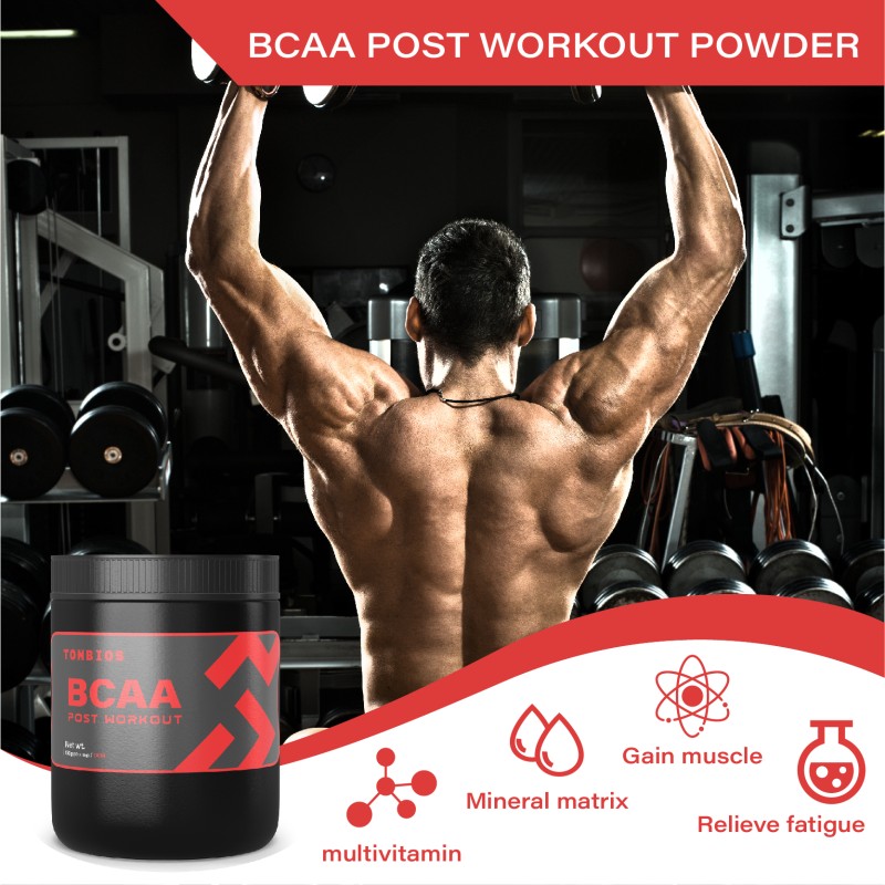 Factory Price Bcaa Supplement Tonbios Branched Chain Amino Acids BCAA Powder for Pre Post Work Out Supplement