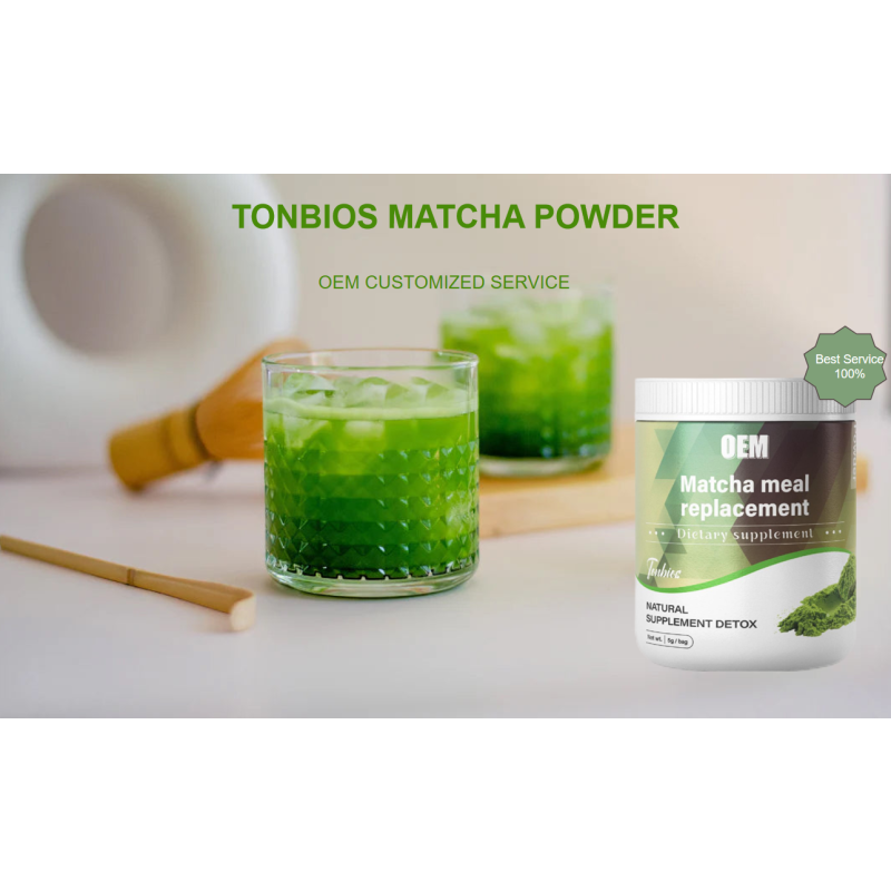 OEM Bulk Sale Matcha  Jasmine Tea  Oolong Tea Meal Replacement Powder Slim up Slimming Meal Replacement Matcha Powder