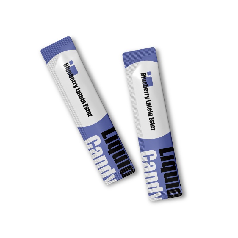 Custom Blueberry Lutein Ester Liquid Gummies Lutein and Zeaxanthin Extract Protect Eyesight Eye Care Lutein Gummy