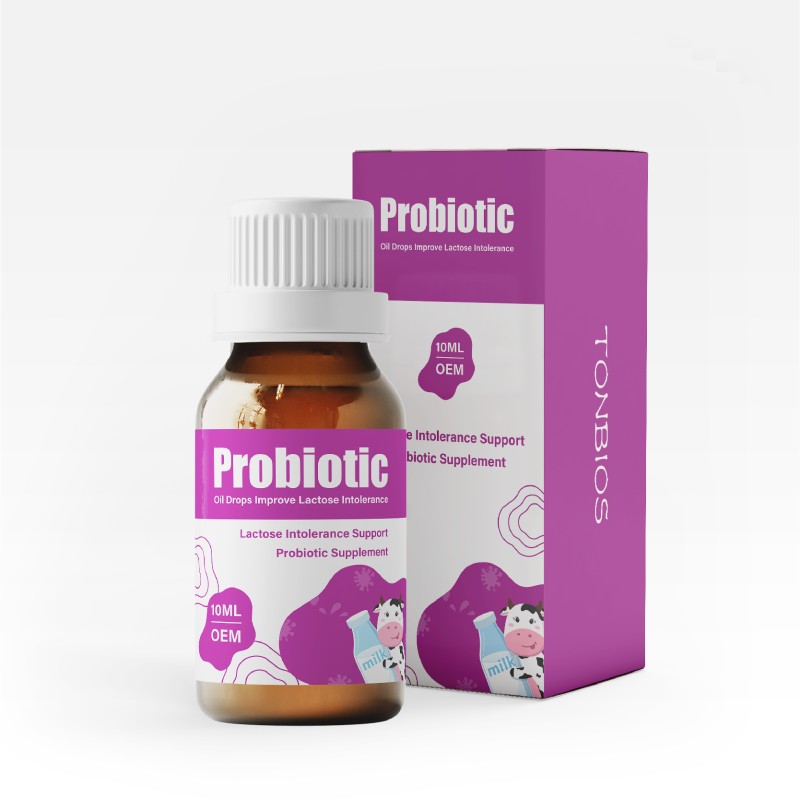 OEM Oral Liquid Probiotic Oil Drops With Lactobacillus Acidophilus Probiotic Supplement