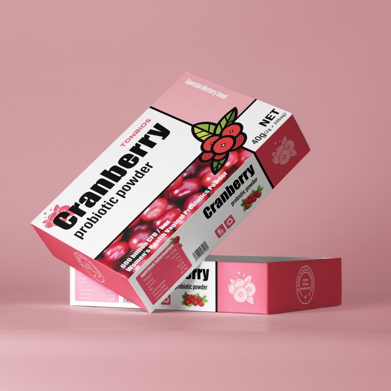 Factory OEM Cranberry Probiotic Powder for Women Vaginal Health Care Product Supplement