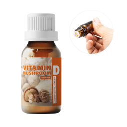 Top Selling Best Quality OEM Label Vitamin Supplements Immune Support Mushroom Vitamin D Mushroom Oil Drops