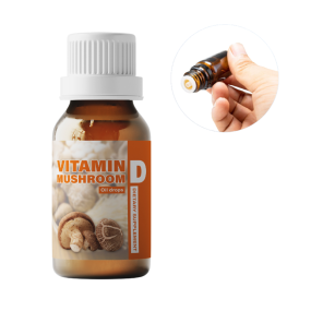 Top Selling Best Quality OEM Label Vitamin Supplements Immune Support Mushroom Vitamin D Mushroom Oil Drops