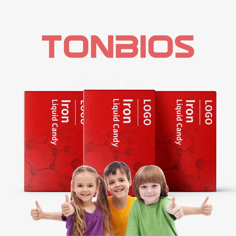 OEM Iron Liquid Candy Immune Gummy Anti Oxidant Health Iron Absorption Skin Whitening Vitamin C Liquid Gummies