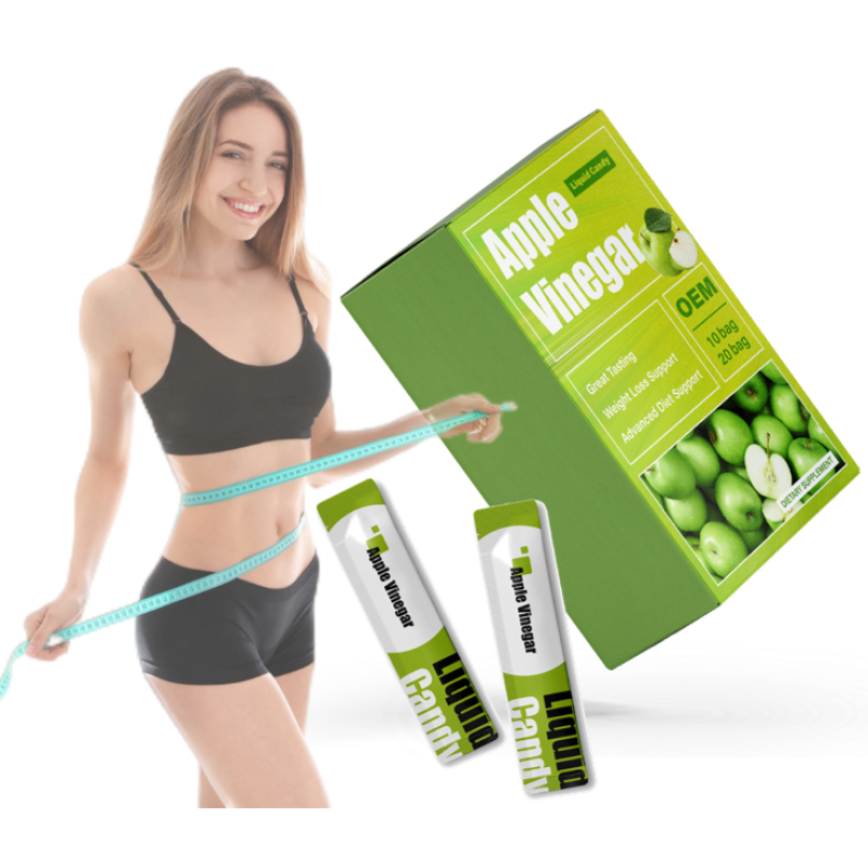Hot Selling  Apple Cider Vinegar Ready Stock Slimming Product Healthcare Supplement Gummies Gummy Weight Loss Candy