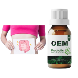 Custom Gut Flora Balance and Intestinal Health Lactobacillus Helveticus Probiotic Oil Drops Baby Strain Supplement Drops