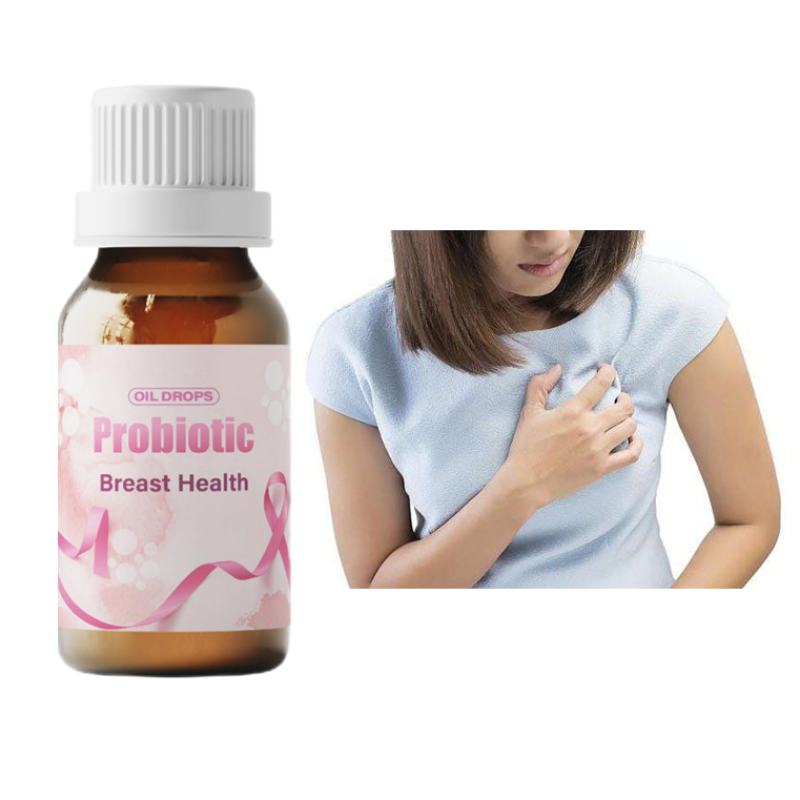 Custom Your Brand Organic Liquid Probiotic Supplement Oil Drops Lactobacillus Mucilaginosus Fermentation for Women Breast
