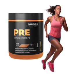 Sports Nutrition Tonbios Pre Workout Drink Powder for Ride Run Sports Energy Pre Workout Supplement With Vitamins