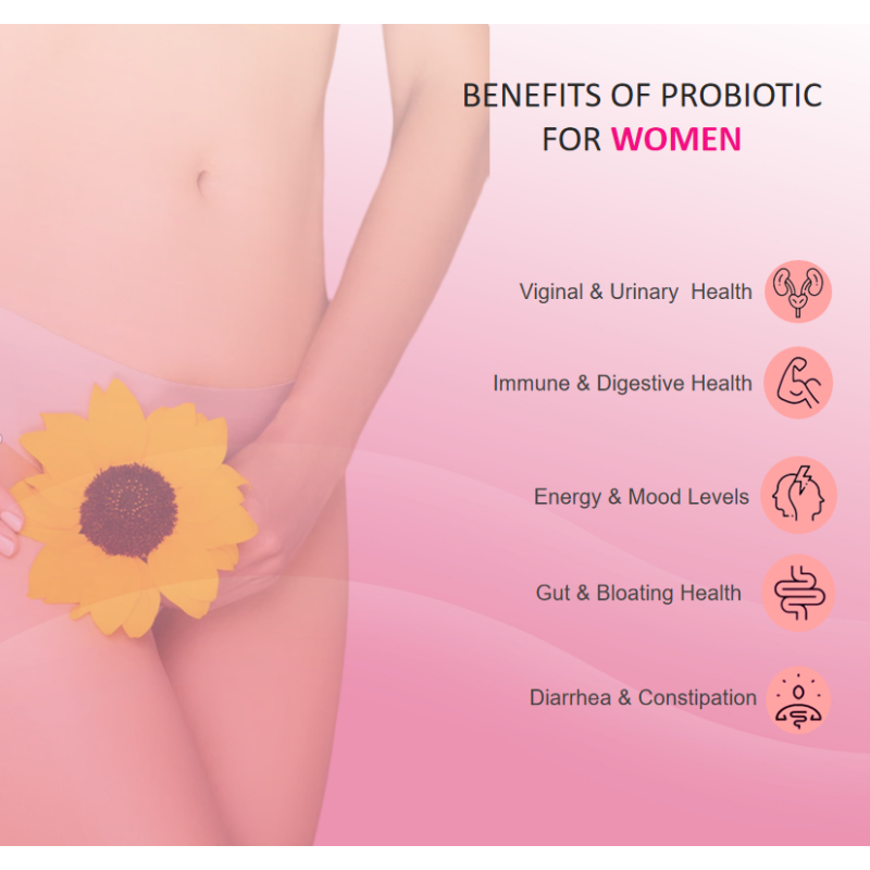 Factory OEM Vaginal Probiotics for Women pH Balance with Prebiotics & Lactobacillus Probiotic Blend - Vaginal Health Supplement