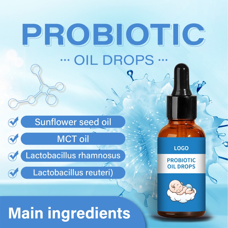 OEM Body Immunity Food Beverage Probiotic Digestive Mix for Digestive Health Additives Baby Probiotics Drops