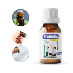 OEM Children Kids Probiotics Supplement for Stimulating Height of Child and Growth Development 100 Billion CFU Baby Drops