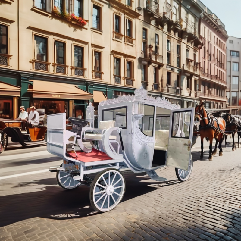 Tourist Cart Manufacturer - Luxury Electric Horse Drawn