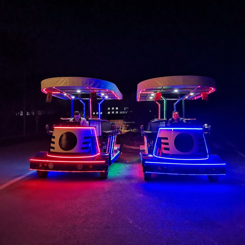 Beer Bike Manufacturer - Solar Panel 15 Seat Tour