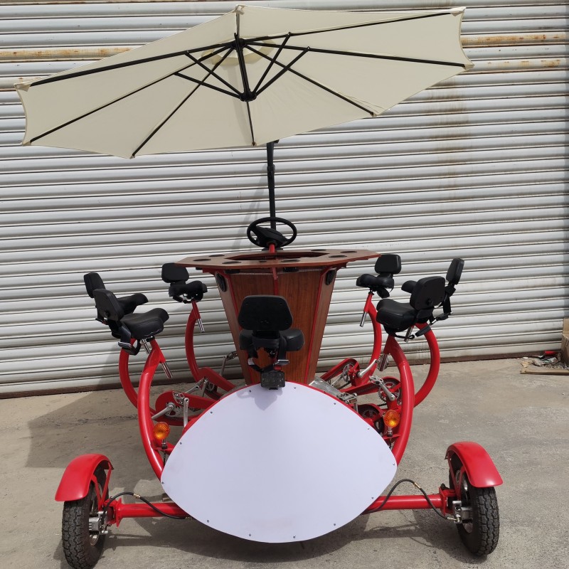 Beer Bike Manufacturer - 8 Seat Sightseeing Party