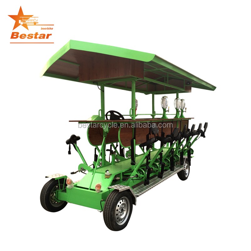 Beer Bike Manufacturer - 15 Person 4 Wheel Pedal