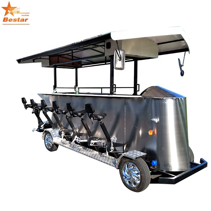 Beer Bike Manufacturer - 15 Person Four Wheel Electric