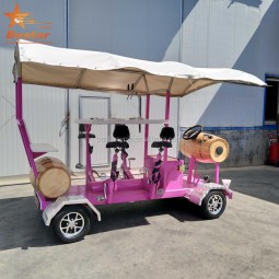 Party Bike Manufacturer - 4 Wheel 7 Person Bicycle