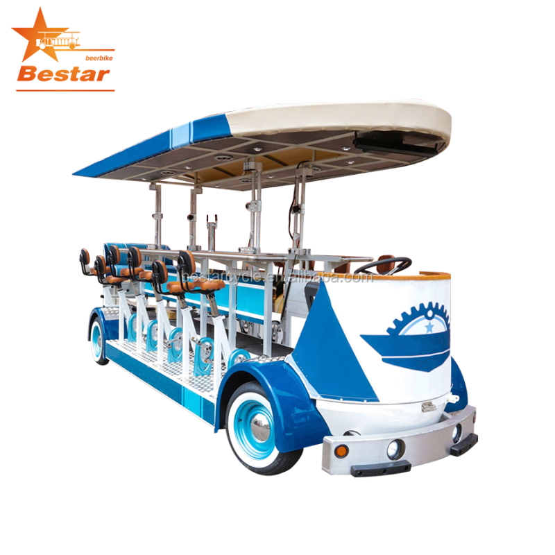Beer Bike Manufacturer - Outdoor Pedal Bus Tour