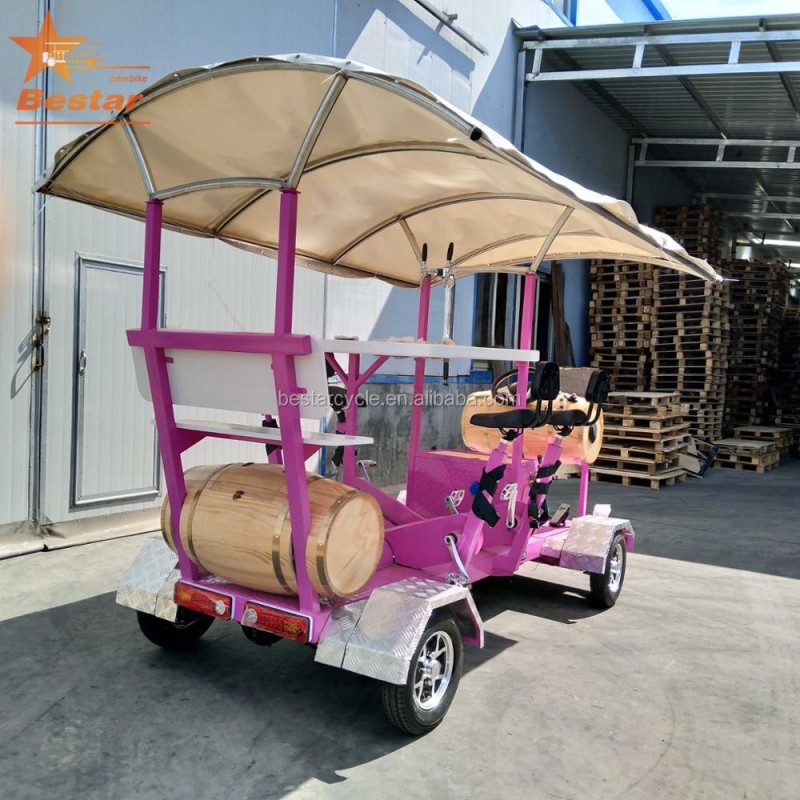 Rickshaw Factory - 4 People Pedaling Bicycle