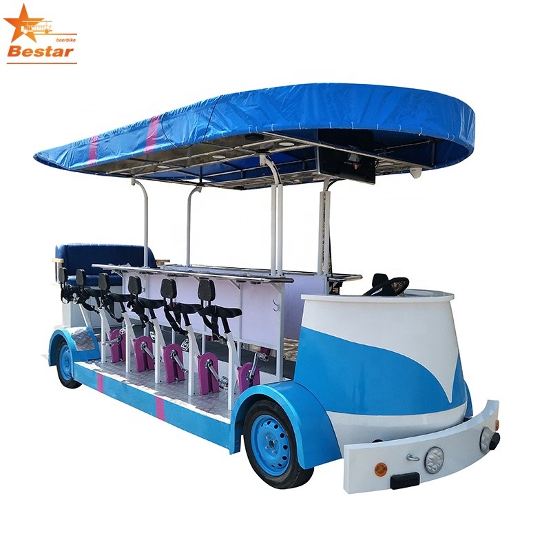 Beer Bike Manufacturer - Green Mobile Bar Sale