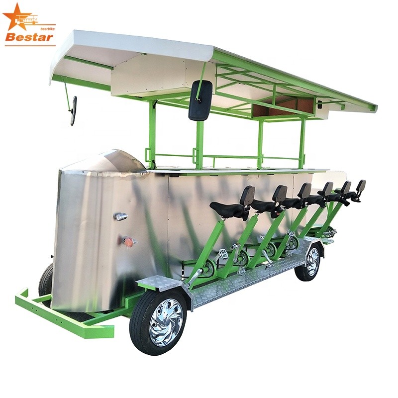 Beer Bike Manufacturer - Outdoor Pedal Pub Tricycle
