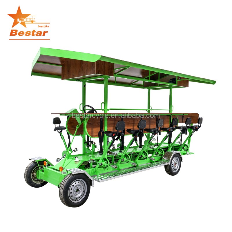 Beer Bike Manufacturer - 15 Person 4 Wheel Pedal