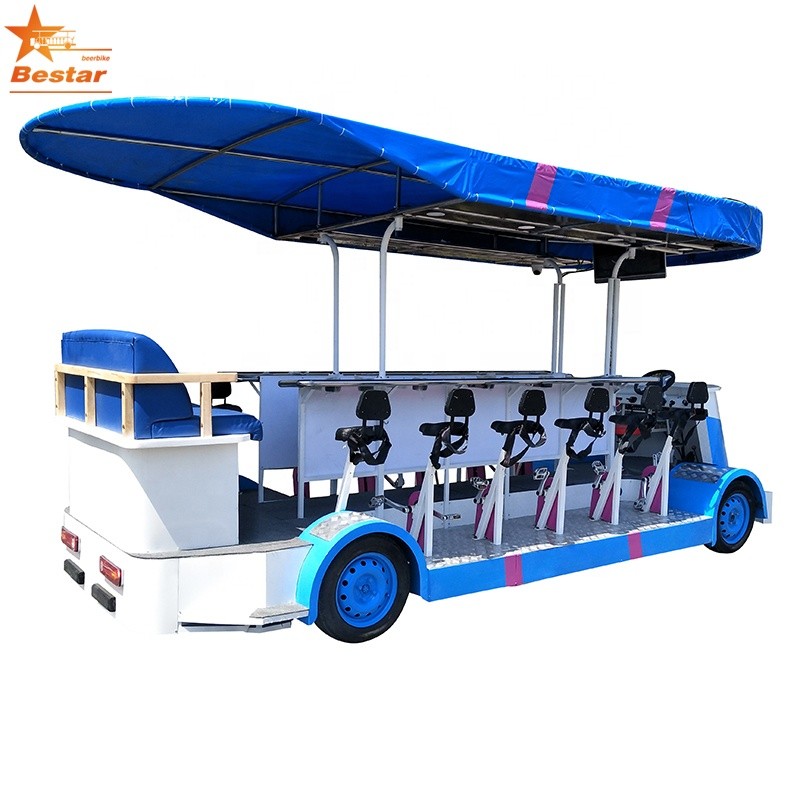 Beer Bike Manufacturer - Green Mobile Bar Sale