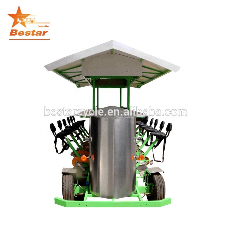 Beer Bike Manufacturer - Outdoor Pedal Pub Tricycle