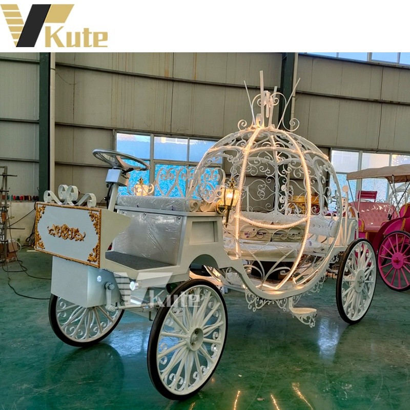 Princess Wedding Carriage Manufacturer - Cinderella Pumpkin Horse Drawn Royal