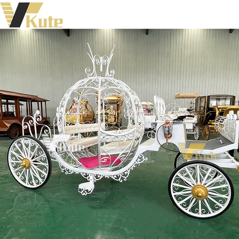 Princess Wedding Carriage Manufacturer - Cinderella Pumpkin Horse Drawn Royal