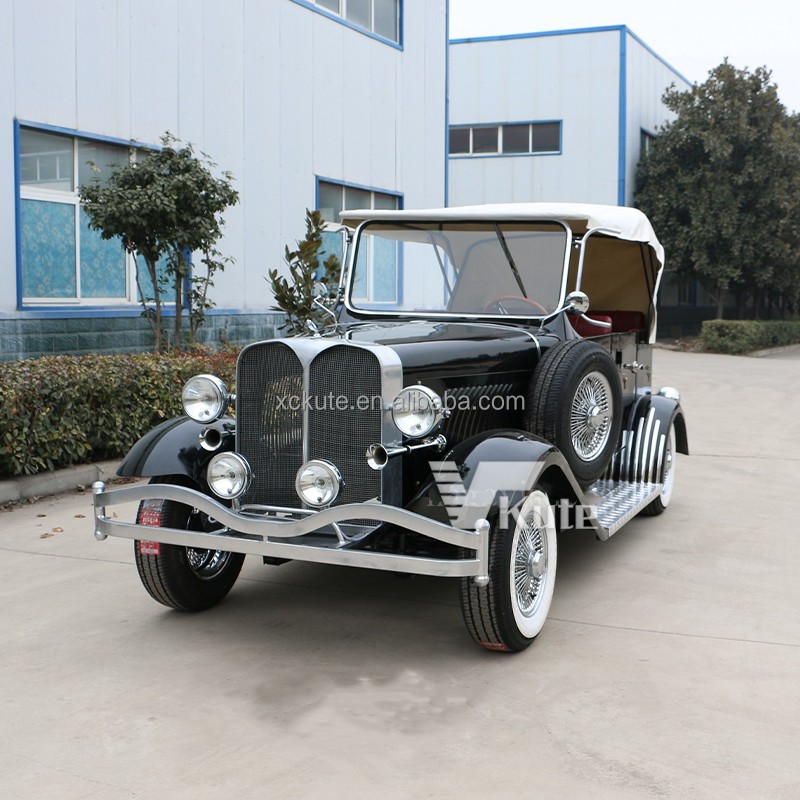 Electric Classic Car Manufacturer - Full Closed 5 Seater Sightseeing Bus