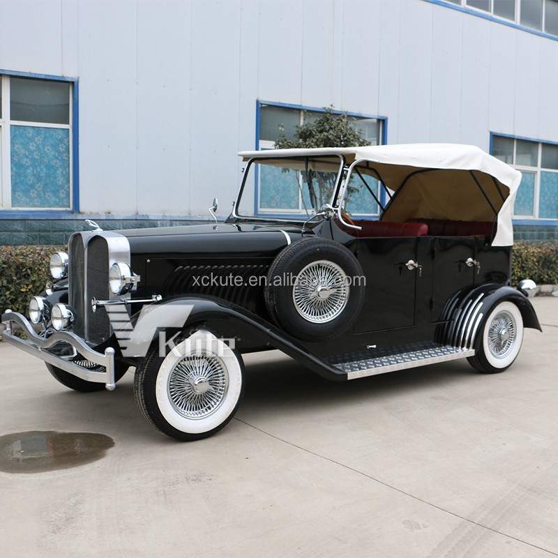 Electric Classic Car Manufacturer - Full Closed 5 Seater Sightseeing Bus