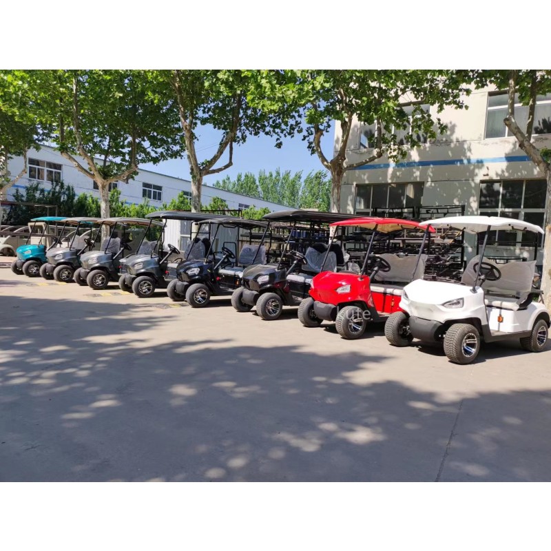 Electric Rickshaw Manufacturer - Sightseeing Trolley Red Passenger Tricycle