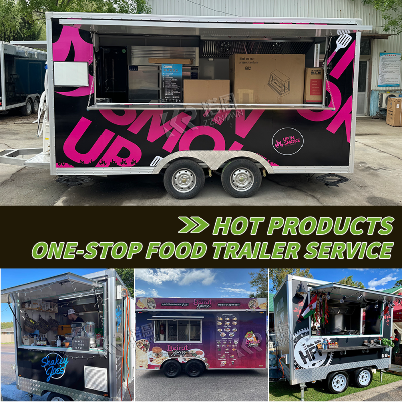 Hot Dog Cart Manufacturer - 13ft Fiberglass Generator