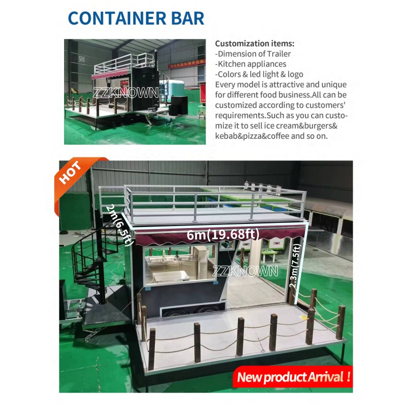 Container Restaurant Manufacturer - Double Layer Expandable