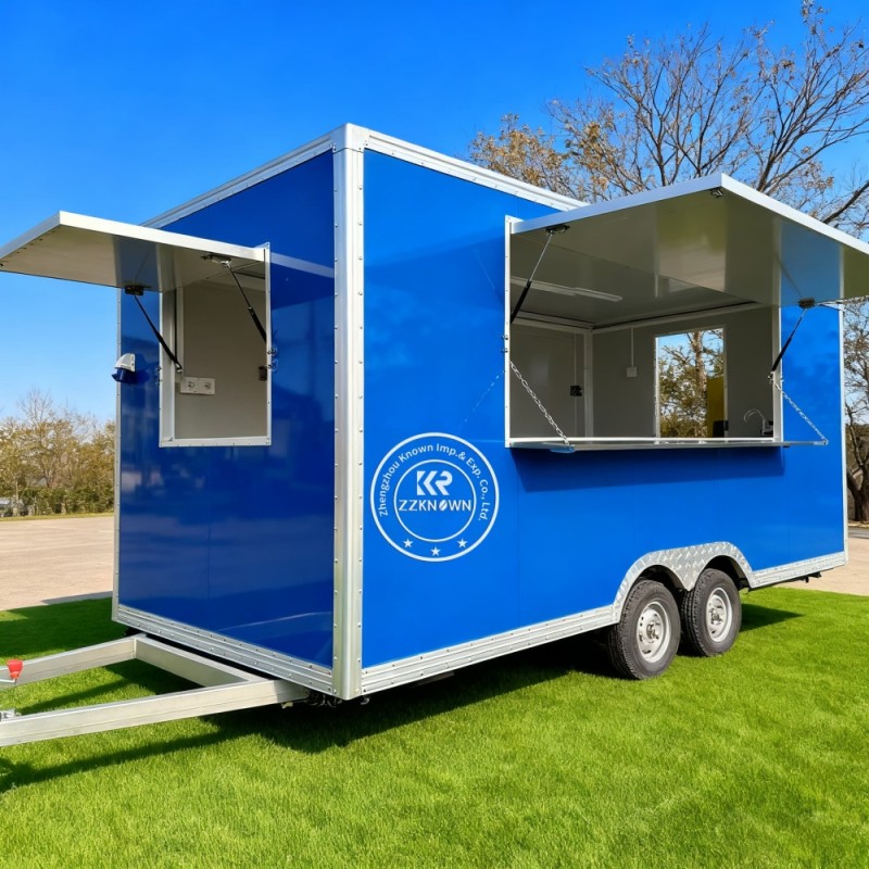 Mobile Coffee Truck Factory - Full Kitchen Ice Cream