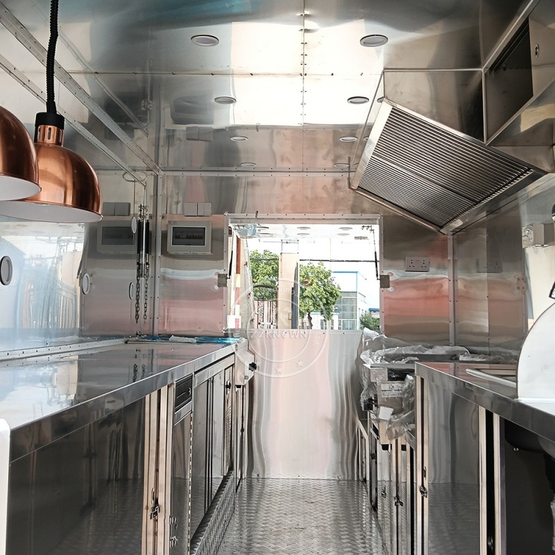 Electric Food Truck Factory - OEM Mobile Kitchen Fryer