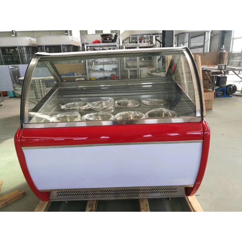 Ice Cream Showcase Factory - 18 Pans Gelato Counter