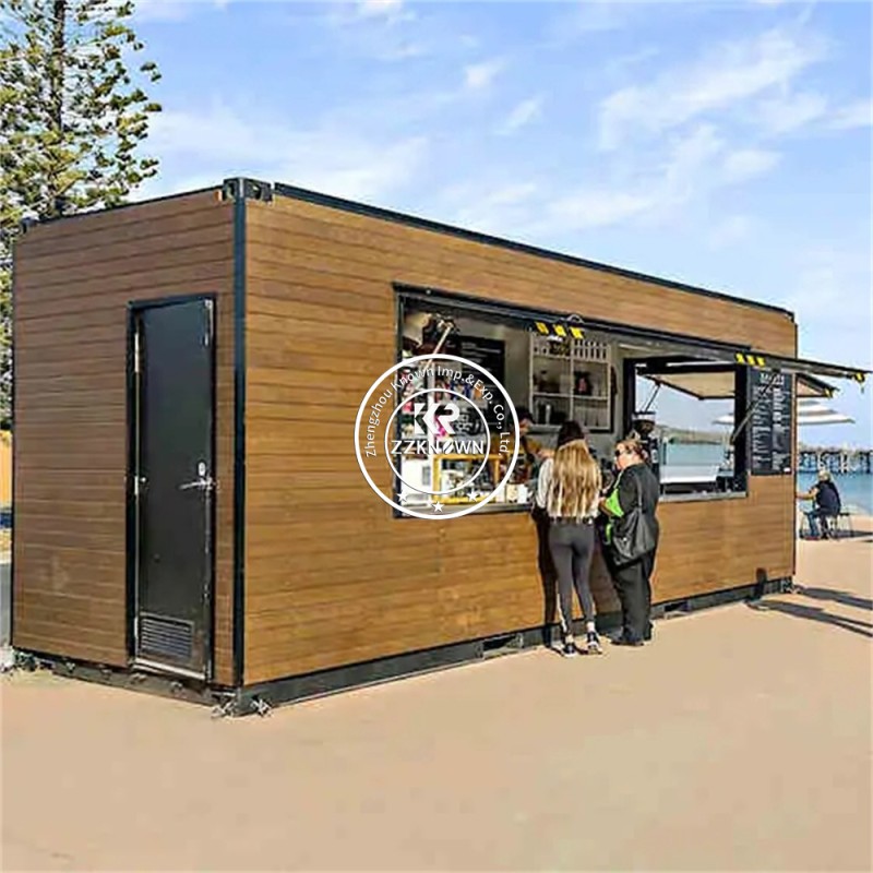 Container Shop Manufacturer - Prefabricated Store Kitchen
