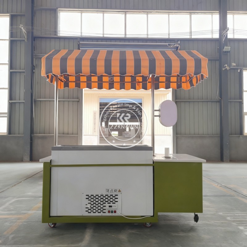 Ice Cream Vehicle Factory - Push Vending Cooling Unit