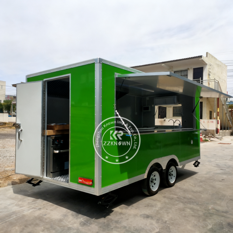Food Truck Manufacturer - Mobile Coffee Ice Cream Trailer