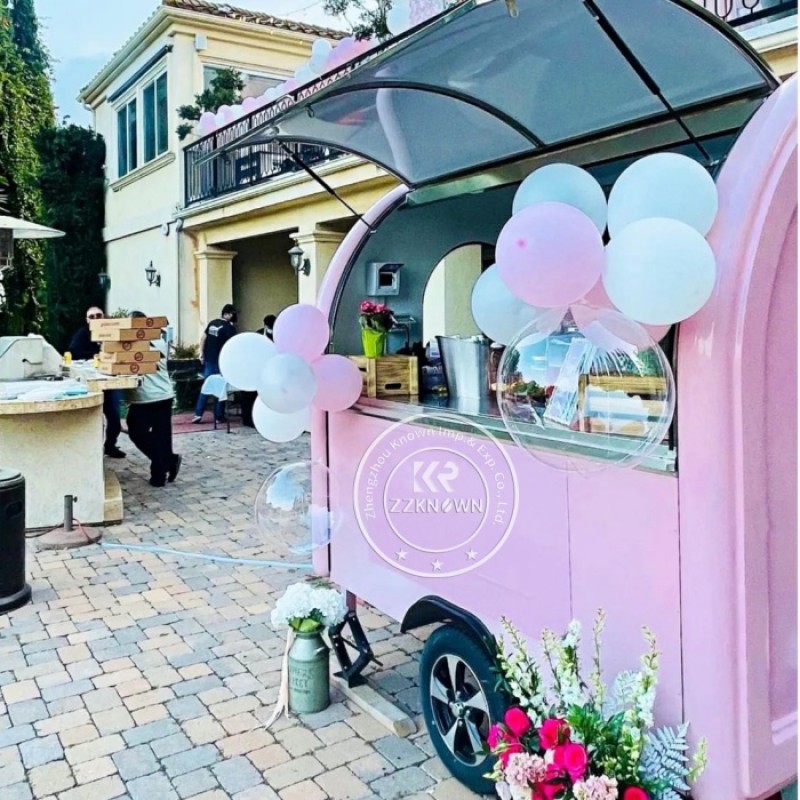 Food Trailer Manufacturer - Retail Mall Outdoor Mini