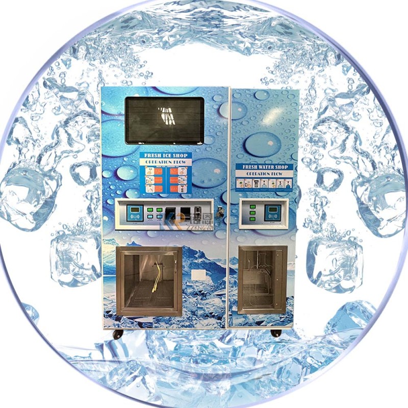 Ice Vending Machine Manufacturer - 160-450kgs Cube Water