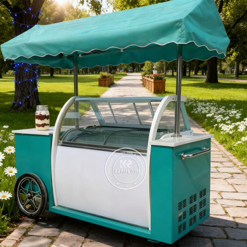 Ice Cream Vehicle Factory - Durable Steel Chassis