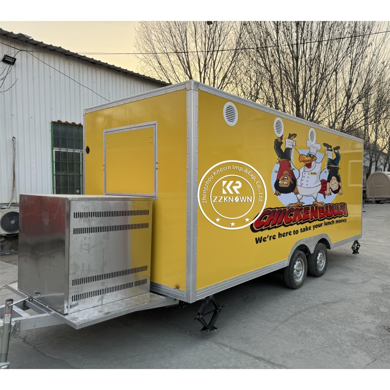 Food Trailer Factory - Custom Square USA Standard