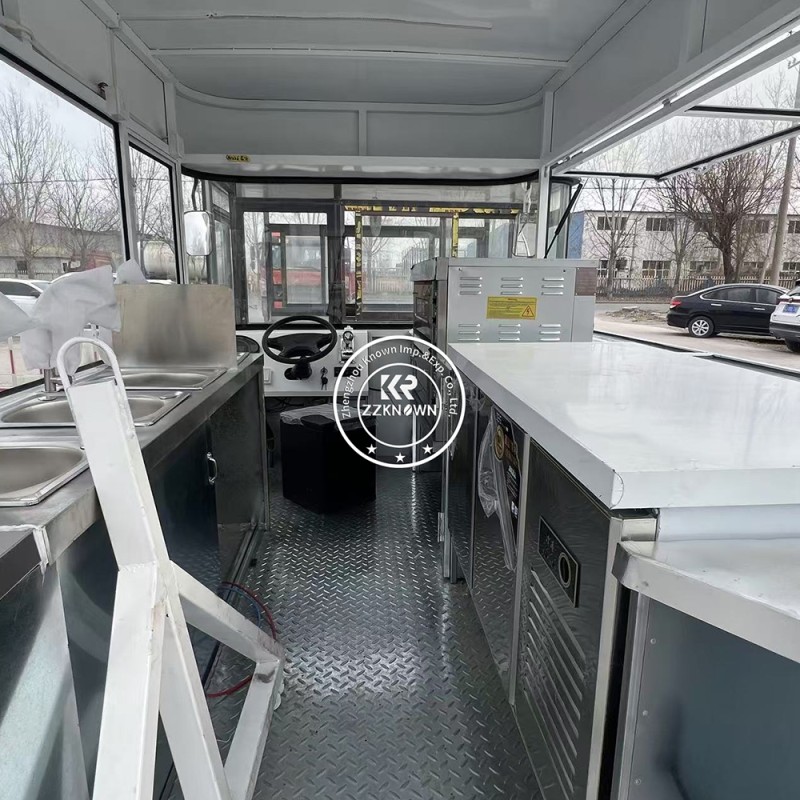 Electric Food Truck Factory - Drivable Coffee Ice Cream