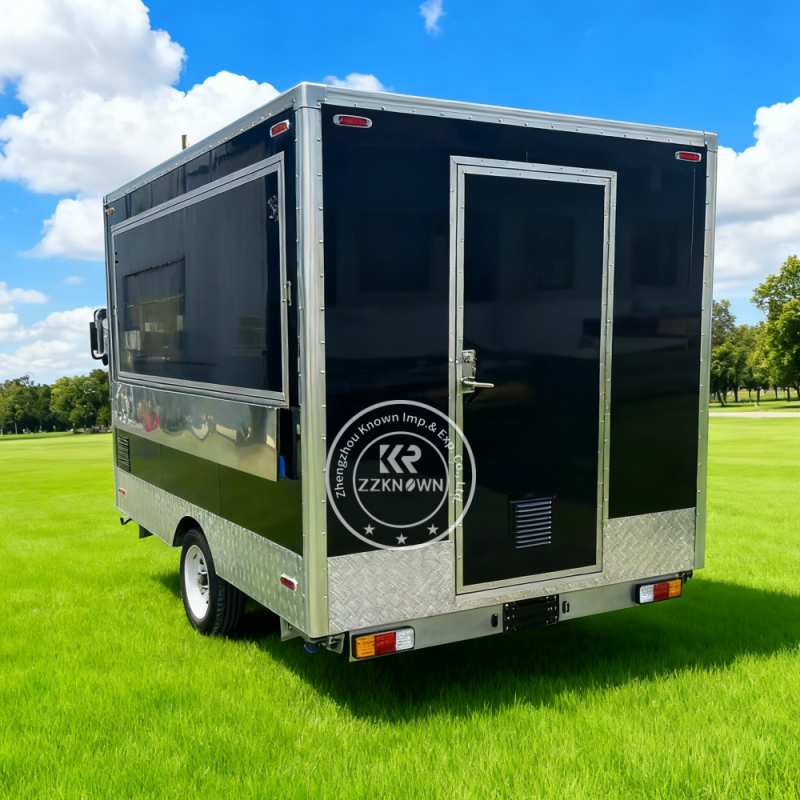 Food Trailer Manufacturer - Fiberglass Juice Bar Snacks