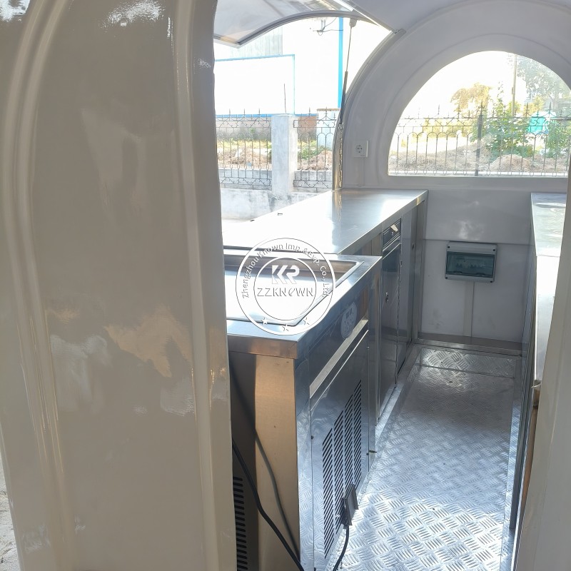 Food Trailer Manufacturer - Small Fast Food Internal